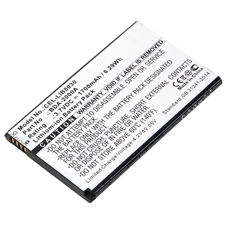 Ultralast Cell Phone Battery, CEL-LIB8030 CEL-LIB8030